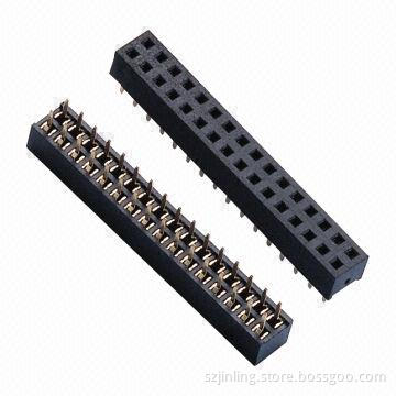 Dual Row Straight Angle 2.00mm Pitch Female Header